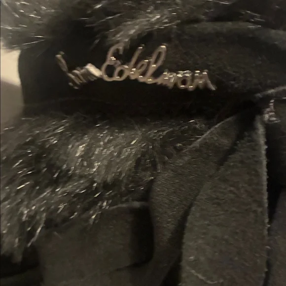 Sam Edelman Black Faux Fur Winter Boots - Picture 4 of 15